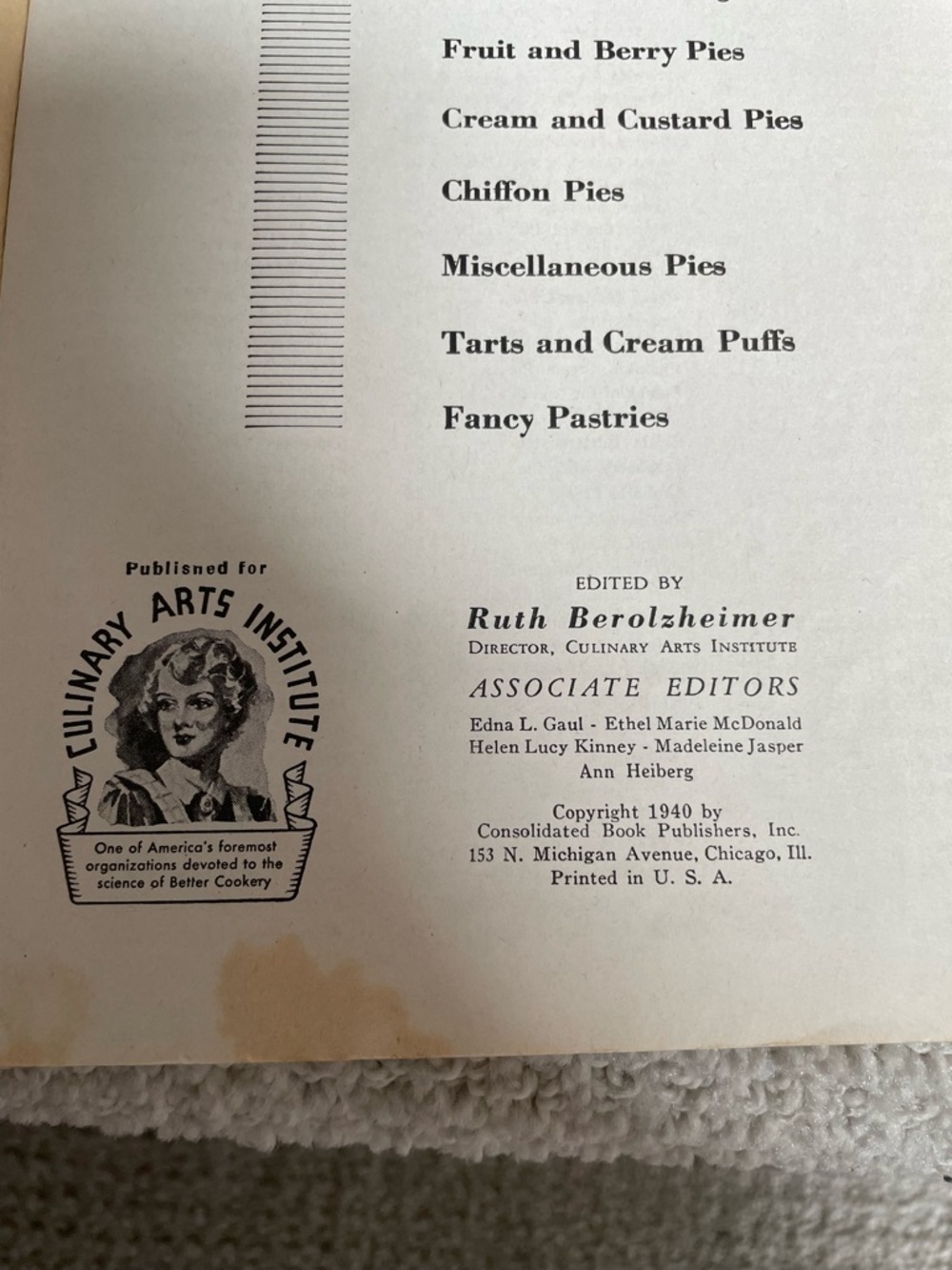 1940 1941 Vintage Dessert Cake Candy Pies Pastry Paper Cookbooks Baking Cooking - Picture 3 of 16